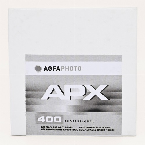白黒フィルム　 AGFA・アグファ　APX400 NEW　135-30.5m　長巻き1箱